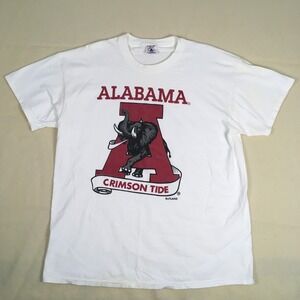 Vintage Delta Alabama Crimson Tide Elephant Men's XL Tee T-Shirt Collegiate